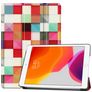 Mobigear Tri-Fold iPad 7 (2019) Knížkové pouzdro - Mosaic