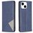 Mobigear Rhombus Slim iPhone 15 Funda tipo libro - Azul