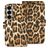 My Style Flex Wallet Samsung Galaxy S25 Funda tipo libro Cartera - Wild Leopard