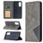 Mobigear Rhombus Slim Samsung Galaxy S20 FE Funda tipo libro - Gris