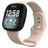 Mobigear Sport Dual Bracelete Silicone Fecho de pino e passador para Fitbit Versa 3 - Rosa