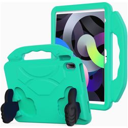 Mobigear Thumbs Up iPad 11 (2025) Funda infantil para tablet con asa - Turquesa