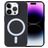Mobigear Rubber Touch iPhone 15 Pro Silicone MagSafe Back cover - Nero