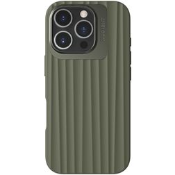 Nudient Bold iPhone 16 Pro MagSafe Plástico rígido Capa traseira - Olive Green