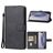 Mobigear Wallet iPhone 16 Pro Funda tipo libro Cartera - Negro