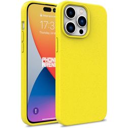 Mobigear Bio iPhone 16 Pro Materiał ekologiczny Etui plecki - Żółty