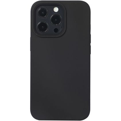Mobigear Rubber Touch iPhone 14 Plus Silicone Capa traseira - Preto