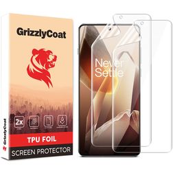 GrizzlyCoat OnePlus 13 Skärmskydd Skyddsfilm - Skalvänligt (2-pack)