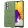 Mobigear Rugged Shield Samsung Galaxy A73 Flexible TPU Back cover Shockproof - Green