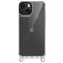 Mobigear Bungy iPhone 14 Hard Case Back cover - Silver