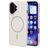 Mobiparts Slim Line iPhone 16 MagSafe Hardcase Back cover - Off White