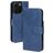 Mobiparts Classic Wallet MagSafe iPhone 16 Pro Plånboksfodral med sedelfack - Steel Blue