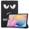 Mobigear Tri-Fold Samsung Galaxy Tab S6 Lite Pungetui - Do Not Touch