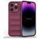 Mobigear Bumpy iPhone 15 Pro TPU flexível Capa traseira - Bordô