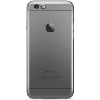 Mobigear Basics Clear iPhone 6 Elastyczne TPU Etui plecki - Przezroczysty