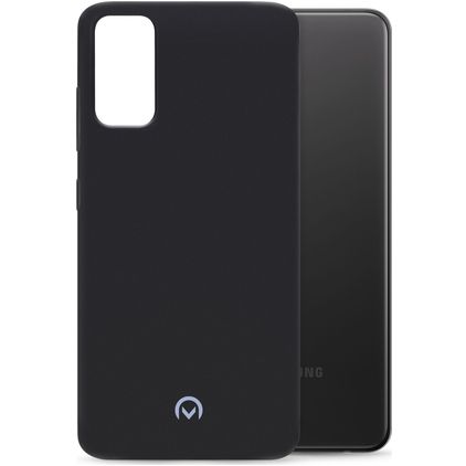 Mobilize Rubber Gelly Samsung Galaxy A32 4G Fleksibel TPU Bagsidecover - Matt Black