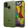 Mobigear Rugged Shield Xiaomi Redmi 9C TPU flexível Capa traseira Antichoque - Verde