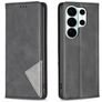 Mobigear Rhombus Slim Samsung Galaxy S26 Ultra Funda tipo libro - Negro