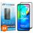 Mobigear Premium Motorola Moto G8 Power Härdat glas Skärmskydd - Skalvänligt - Svart (2-pack)