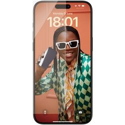 PanzerGlass Classic Fit iPhone 15 Pro Max Vidro temperado Película de ecrã - Compatível com capas