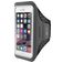 Mobiparts Comfort Fit Držák na mobil pro běh Neopren Sportovní obal Sportovní pouzdro na ruku (max 14 cm x 7 cm) - Černá