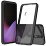 Mobigear Crystal Google Pixel 5 Plástico rígido Capa traseira - Transparente / Preto