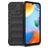 Mobigear Bumpy Xiaomi Redmi 10C Elastyczne TPU Etui plecki - Czarny