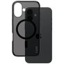 CARE by PanzerGlass Smokey iPhone 16 MagSafe Plástico rígido Capa traseira - Transparente / Preto