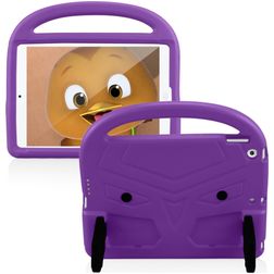 Mobigear Buddy iPad 7 (2019) Capa para crianças com pega - Roxo