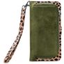 Mobilize Magnet Zipper Samsung Galaxy A42 Capa livro 2 em 1 com capa traseira amovível Carteira - Leopard