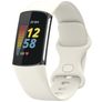 Mobigear Sport Dual Silicone Fitbit Charge 5 Strap Push closure - Starlight