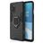 Mobigear Armor Ring OnePlus 8T Hardcase Back cover Antiurto con anello - Nero