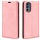 Mobigear Retro Slim Motorola Moto G62 Capa livro Carteira - Rosa