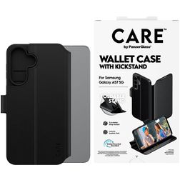 CARE by PanzerGlass Kickstand Samsung Galaxy A57 Cover a libro portafoglio - Nero