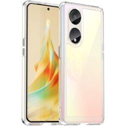 Mobigear Crystal Gennemsigtig OPPO Reno 8T 5G Hårdt Bagsidecover - Gennemsigtig