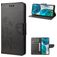 Mobigear Flowers Motorola Moto G82 Cover a libro portafoglio - Nero