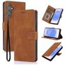 Mobigear Wallet Samsung Galaxy S26 Plus Lompakkokotelo + Setelitasku - Ruskea