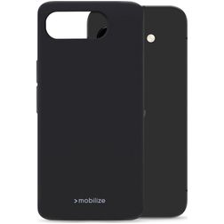 Mobilize Rubber Gelly Google Pixel 9a Flexibel TPU Skal - Svart