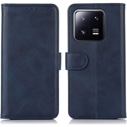 Mobigear Wallet Xiaomi 13 Funda tipo libro Cartera - Azul