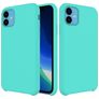 Mobigear Rubber Touch iPhone 11 Silicone Back cover - Turquoise