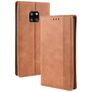 Mobigear Sensation Huawei Mate 20 Pro Wallet case - Cognac