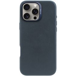 Decoded iPhone 16 Pro Max MagSafe Vera pelle Back cover - Blu navy