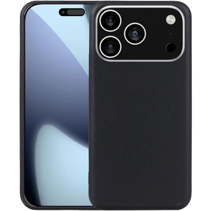 Mobigear Basics iPhone 17 Pro Flexible TPU Back cover - Black