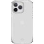 ITSKINS SpectrumClear-R Gennemsigtig iPhone 14 Pro Max Fleksibel TPU Bagsidecover Stødsikkert - Gennemsigtig