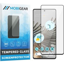Mobigear Premium Google Pixel 7 Pro Glas Skærmbeskytter - Case Friendly - Sort