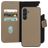 Mobiparts Samsung Galaxy A25 Capa Pele genuína Capa livro 2 em 1 com capa traseira amovível Carteira - Cinzento-acastanhado