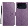 Mobigear Mandala iPhone 18 Pro Pungetui med Seddelrum - Lilla