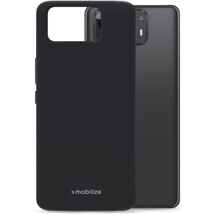 Mobilize Rubber Gelly ASUS Zenfone 12 Ultra TPU flexible Carcasa - Negro