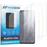 Mobigear Realme GT Película de ecrã em plástico - Compatível com capas (Pack de 3)
