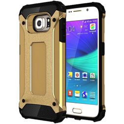 Mobigear Outdoor Samsung Galaxy S6 Hardcase Etui plecki Wstrząsoodporne - Złoty